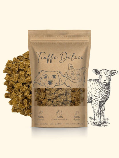 Friandises naturelle à l'agneau pour chats