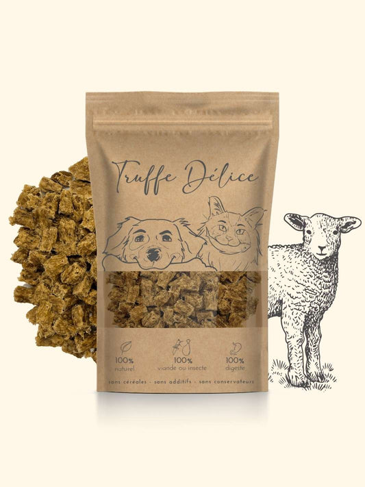 Friandises naturelle à l'agneau pour chats