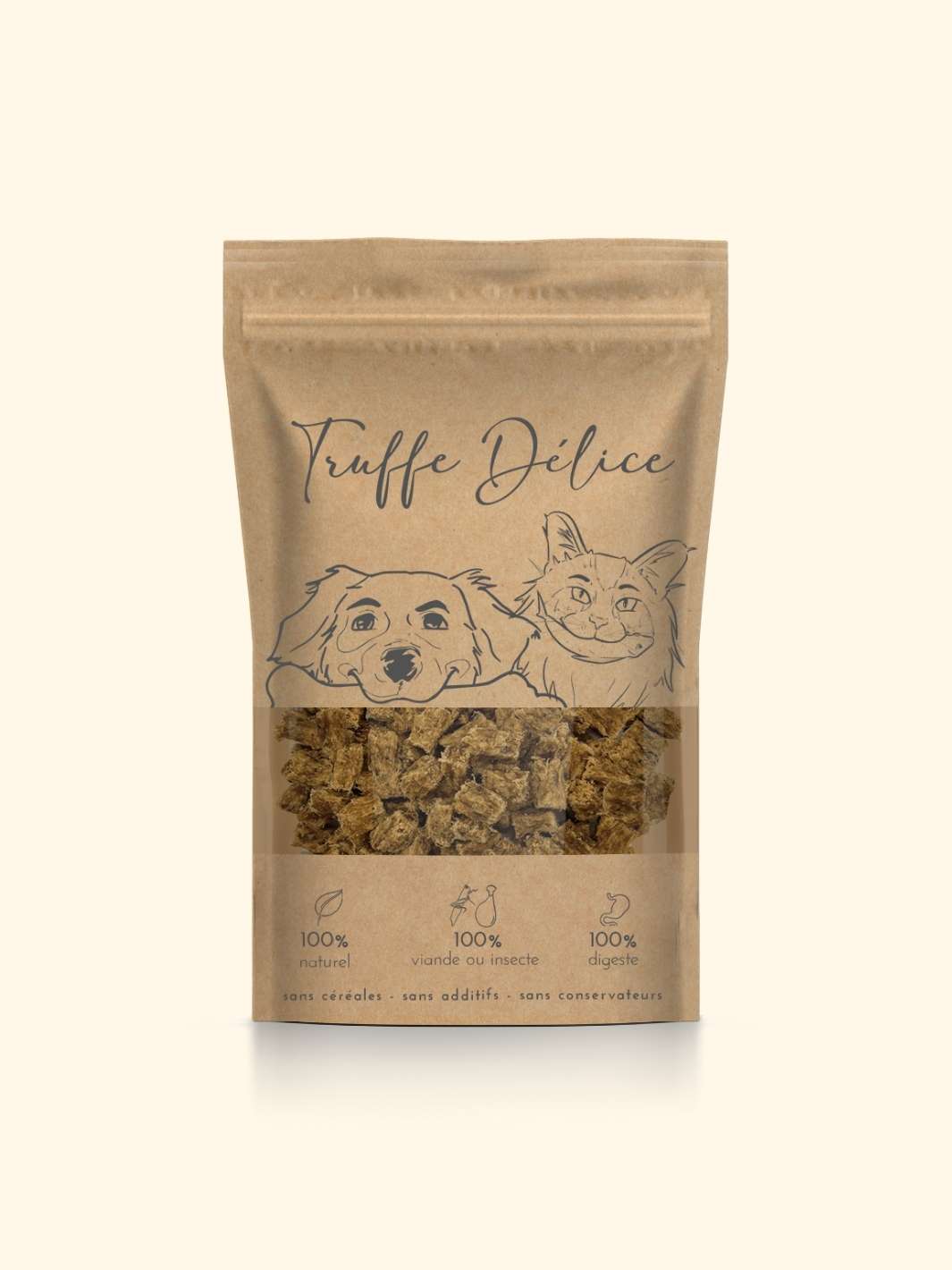 Friandises naturelle à l'agneau pour chats