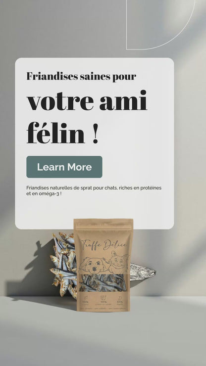 Sprats naturelle pour chats
