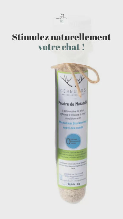 Poudre de Matatabi pour chat